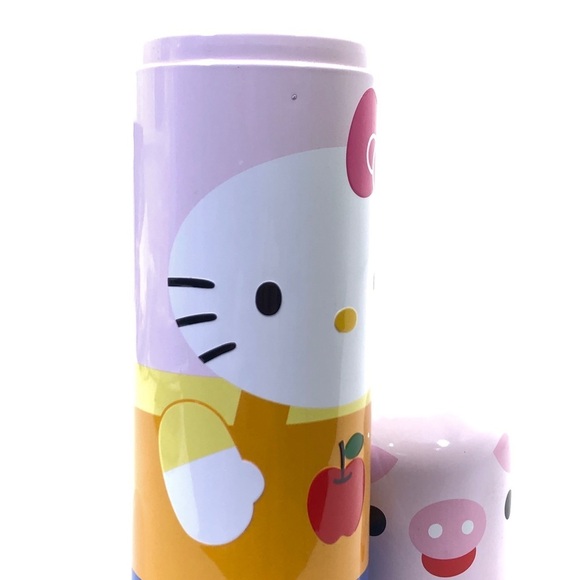 Hello Kitty & Pig Metal Storage Canister - Picture 2 of 8